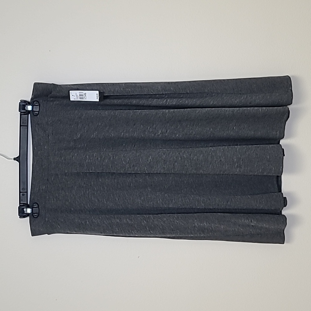 AGB Charcoal Midi Knit Skirt